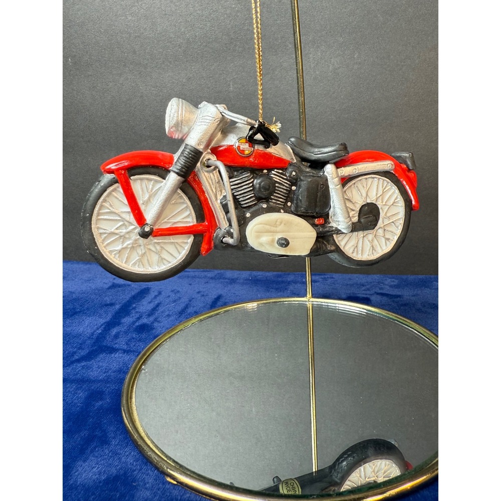 Harley Davidson Red Sportster Motorcycle 2000 Ornament Genuine Red Sportster‎